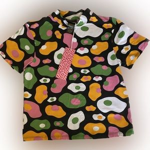 NOOWORKS NWT mock neck tee